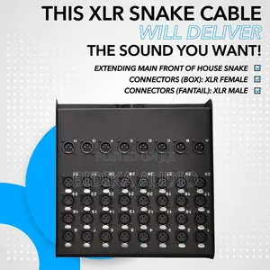 32 Channel Snake Cable 40m