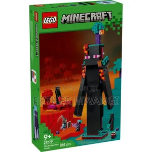 LEGO Minecraft the Enderman Tower Building Toy
