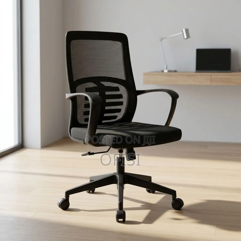 Office Chair; Adjustable Mid Back Mesh Chair