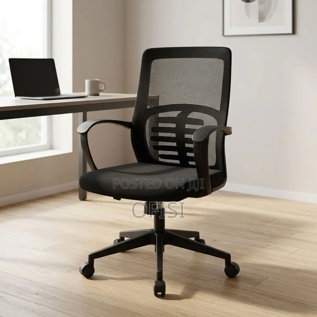 Office Chair; Adjustable Mid Back Mesh Chair