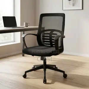 Office Chair; Adjustable Mid Back Mesh Chair