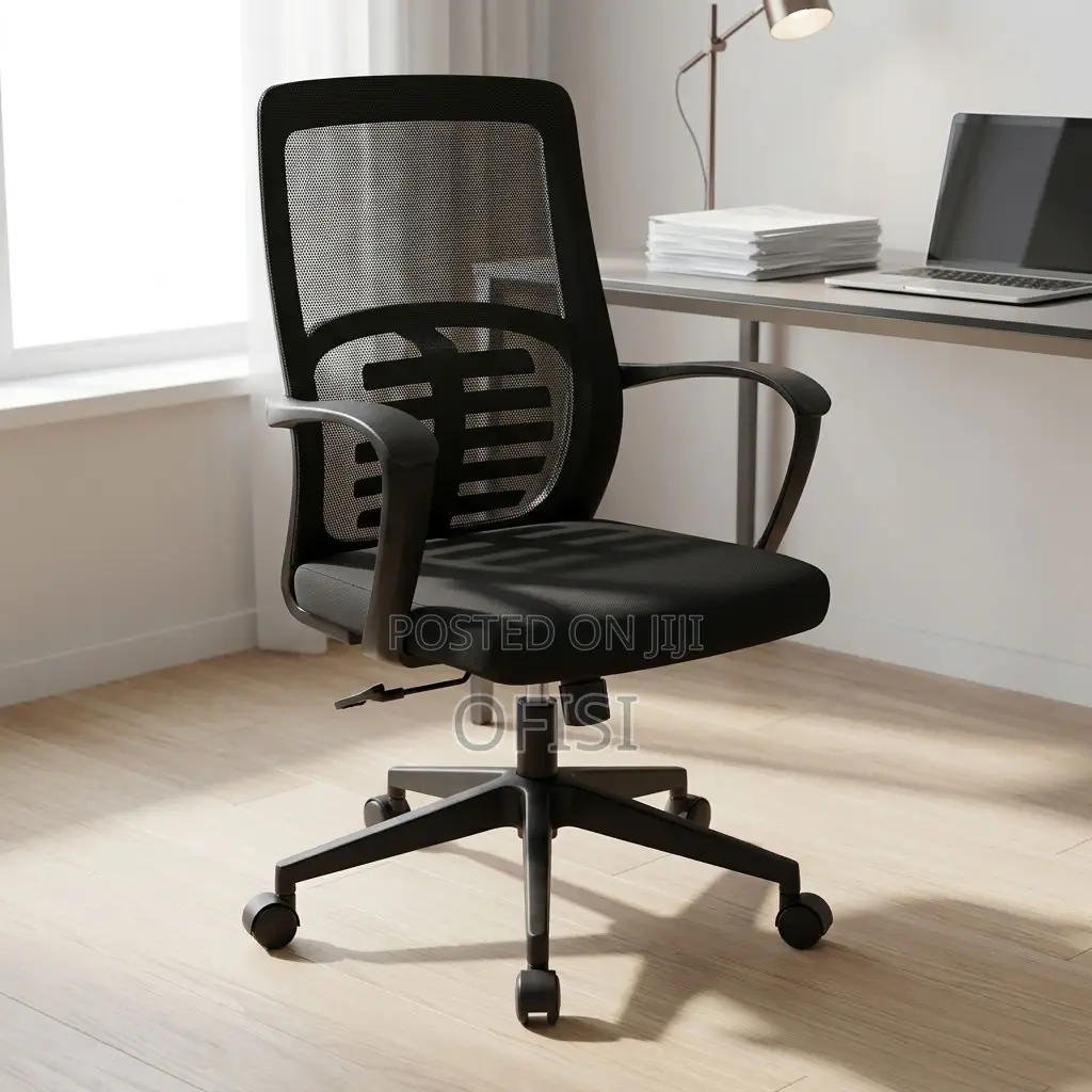 Office Chair; Adjustable Mid Back Mesh Chair
