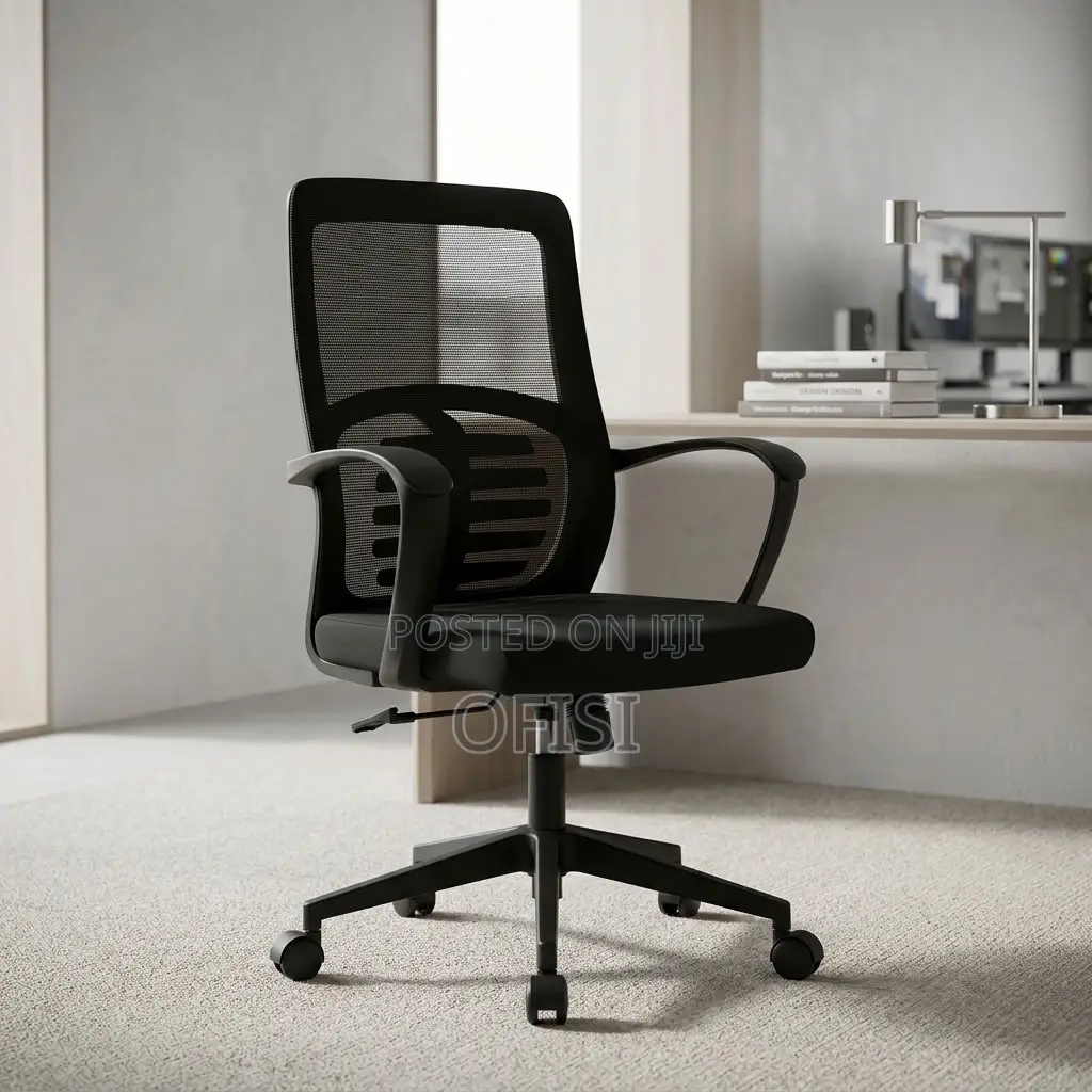 Office Chair; Adjustable Mid Back Mesh Chair