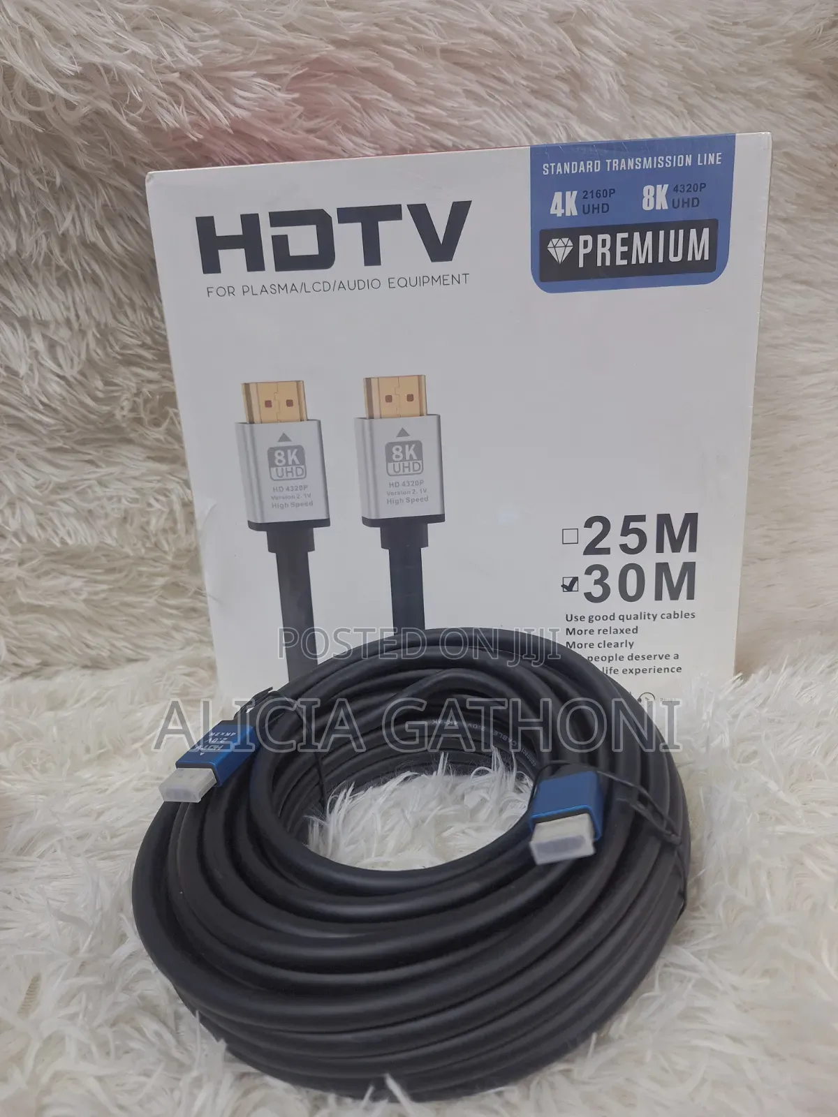 30 MTRS High Speed Premium HDMI Cable 4K
