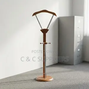 Manager's Mahogany Coat Stand.