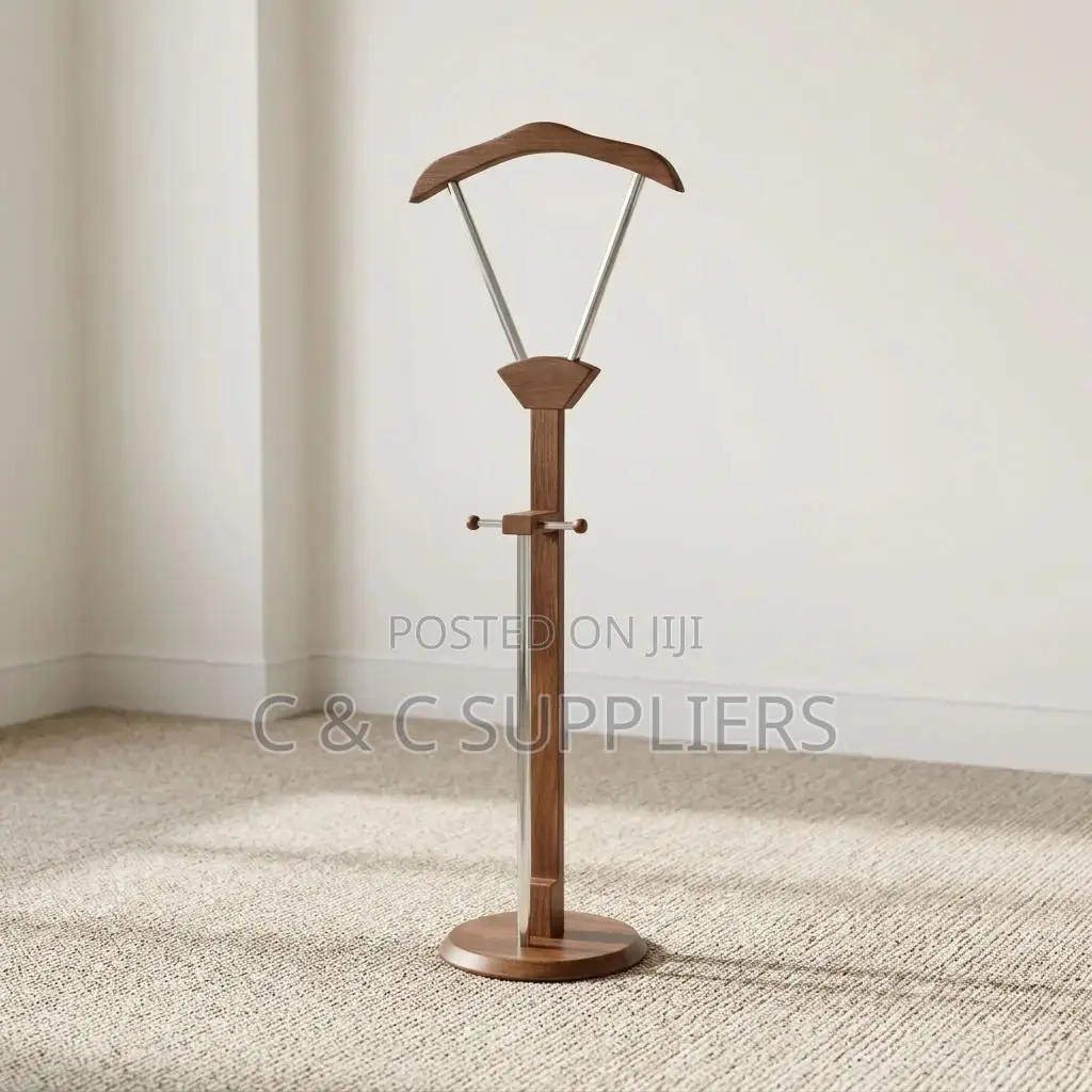 Manager's Mahogany Coat Stand.