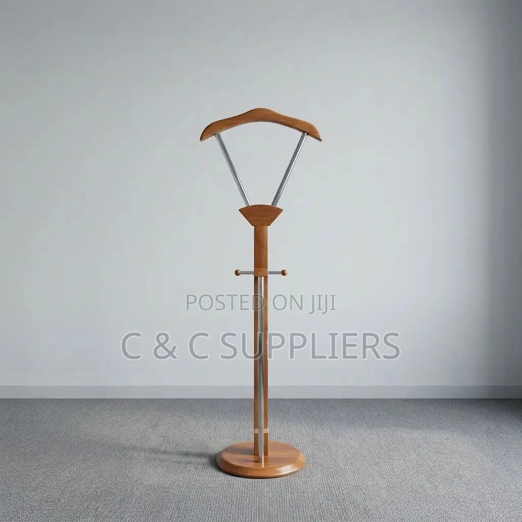 Manager's Mahogany Coat Stand.