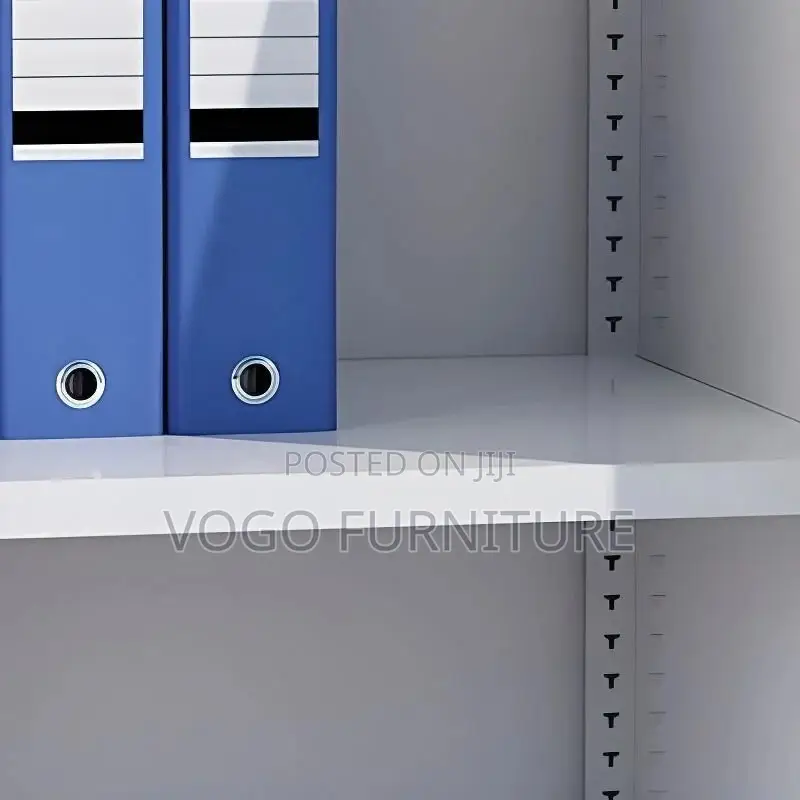 Filing Cabinet; 2-Door Steel Cabinet