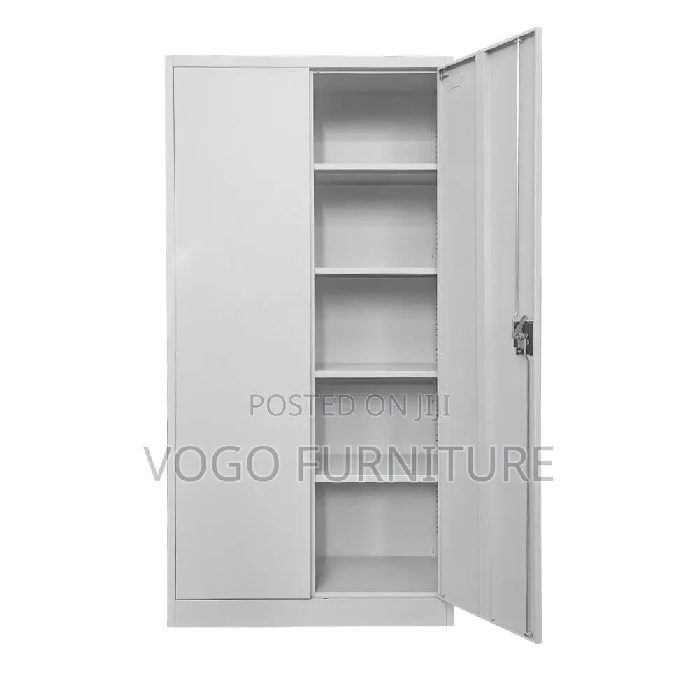 Filing Cabinet; 2-Door Steel Cabinet