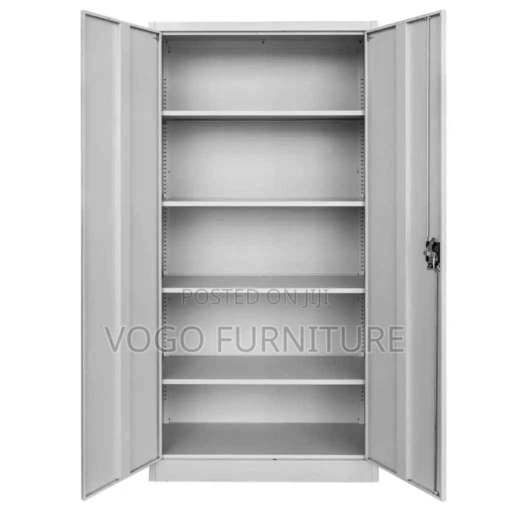 Filing Cabinet; 2-Door Steel Cabinet