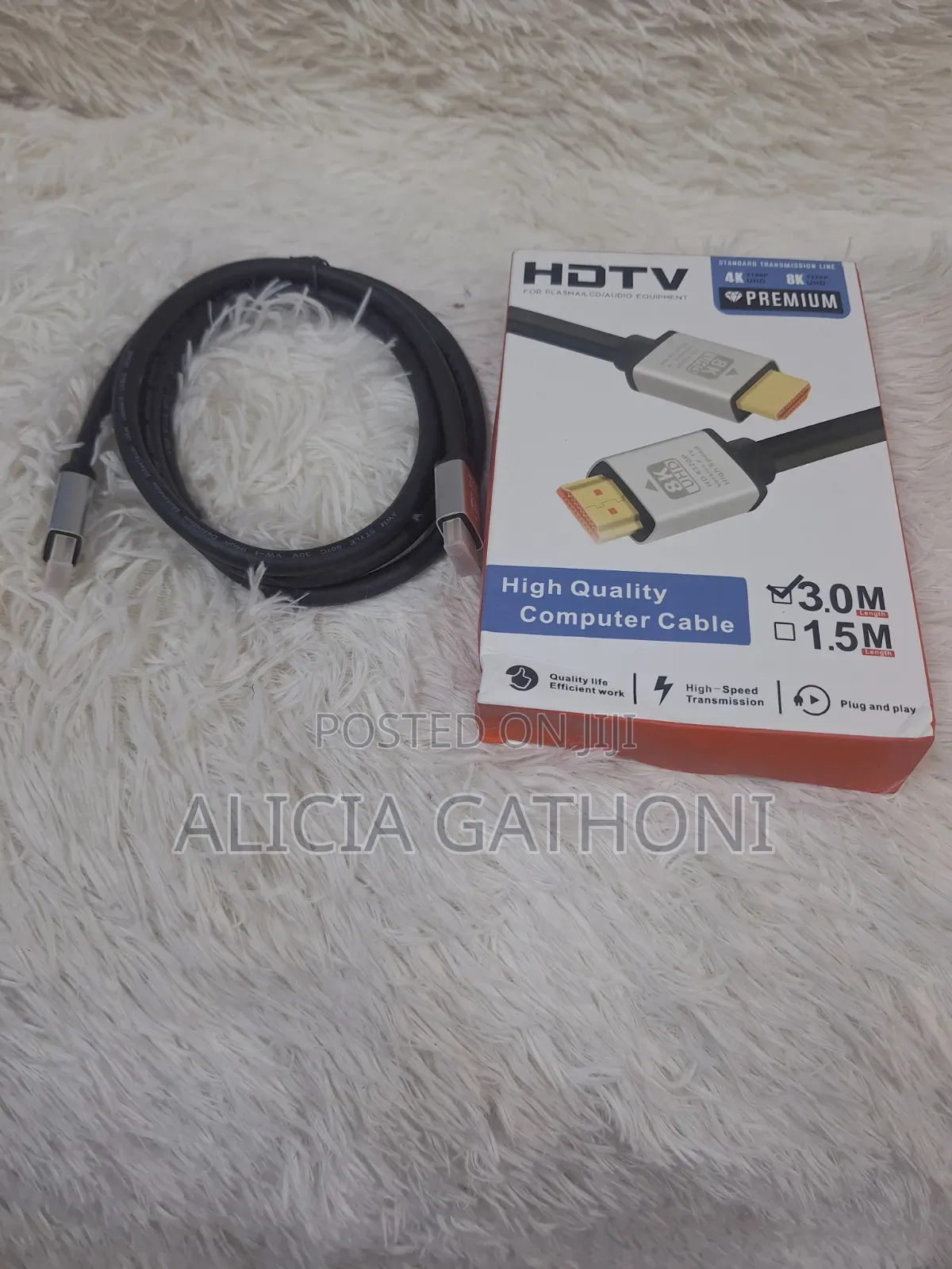 3Mtrs Premium HDMI Cable 4K