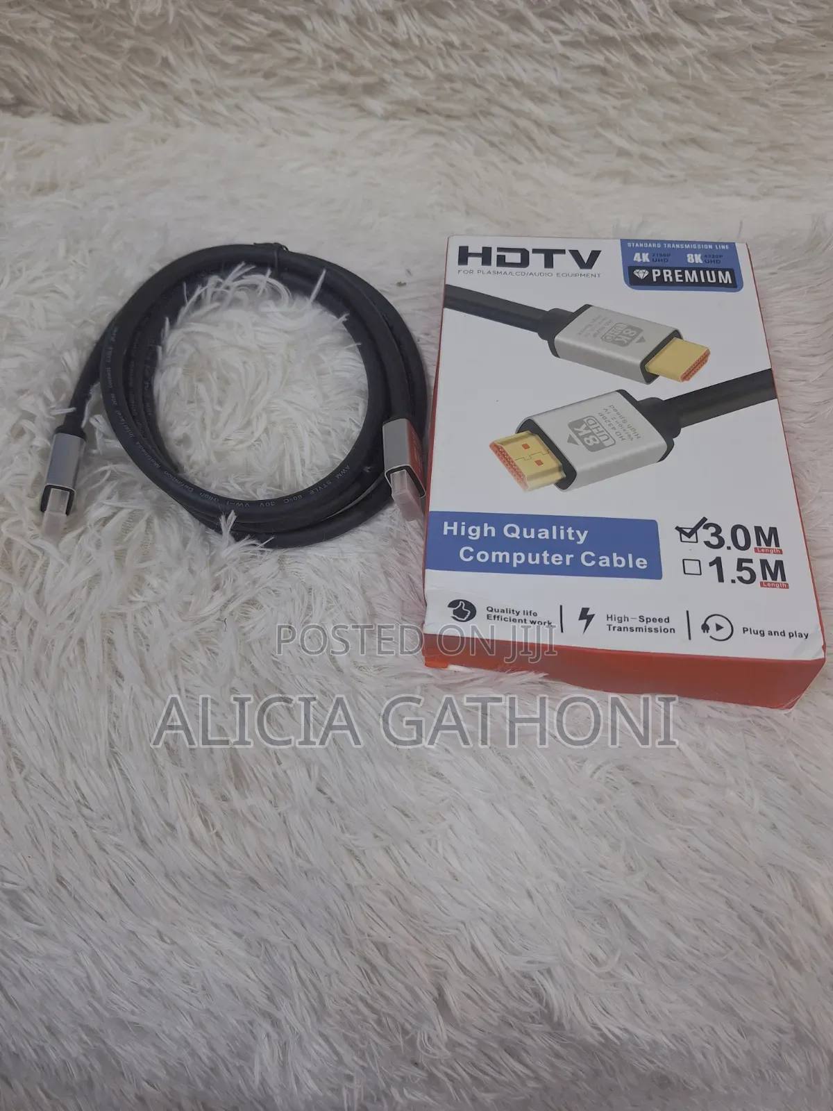 3Mtrs Premium HDMI Cable 4K