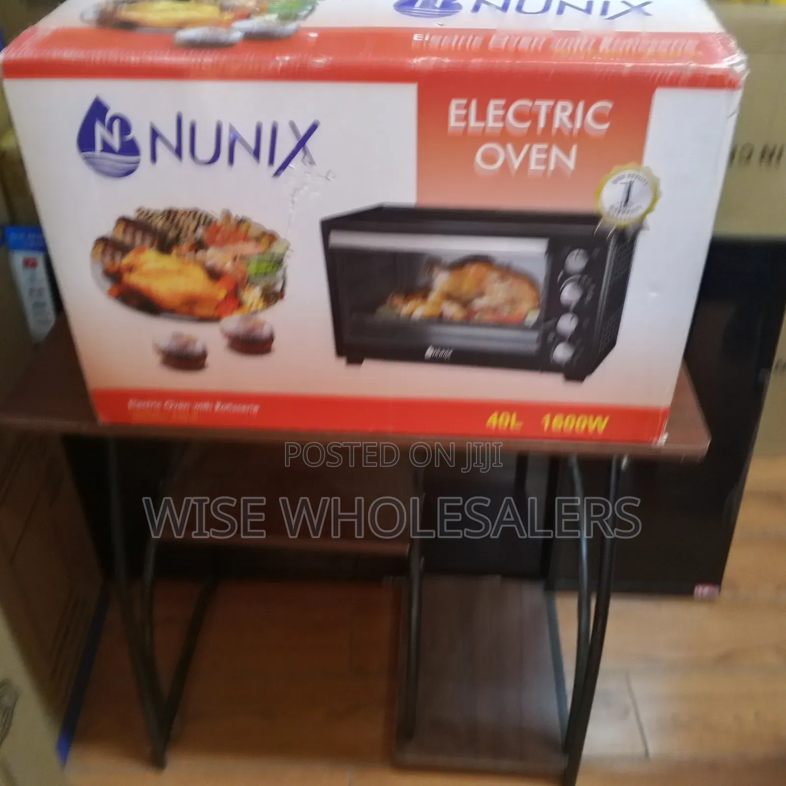 Nunix 40L Electric OVen Suitable for Baking and Grilling