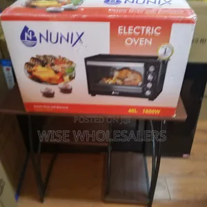 Nunix 40L Electric OVen Suitable for Baking and Grilling