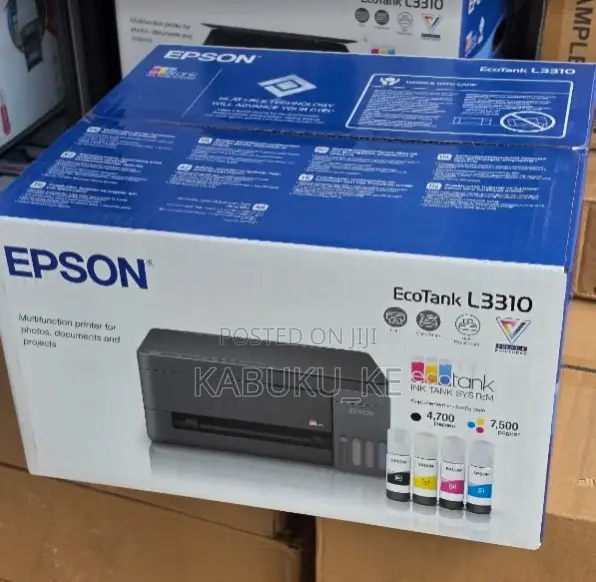 Epson EcoTank L3310 InkTank A4 Colour Printer, Scanner, Copier