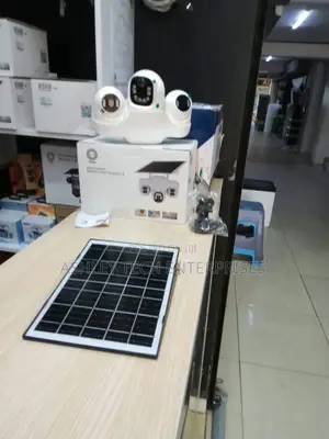New VTS31 Triple Lens 4G Solar Camera – Smart Rotating Security