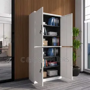 4-Door Metallic Cabinet.