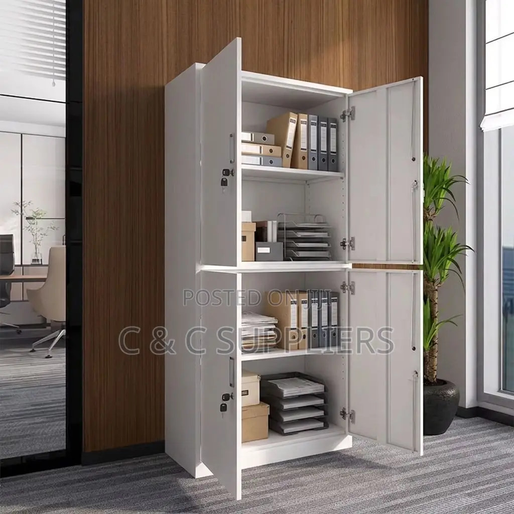 4-Door Metallic Cabinet.