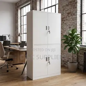 4-Door Metallic Cabinet.