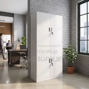 4-Door Metallic Cabinet.