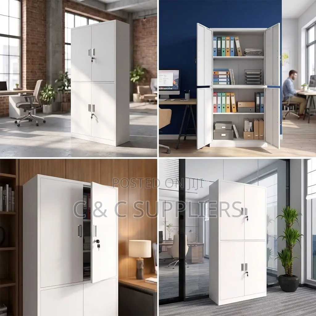 4-Door Metallic Cabinet.