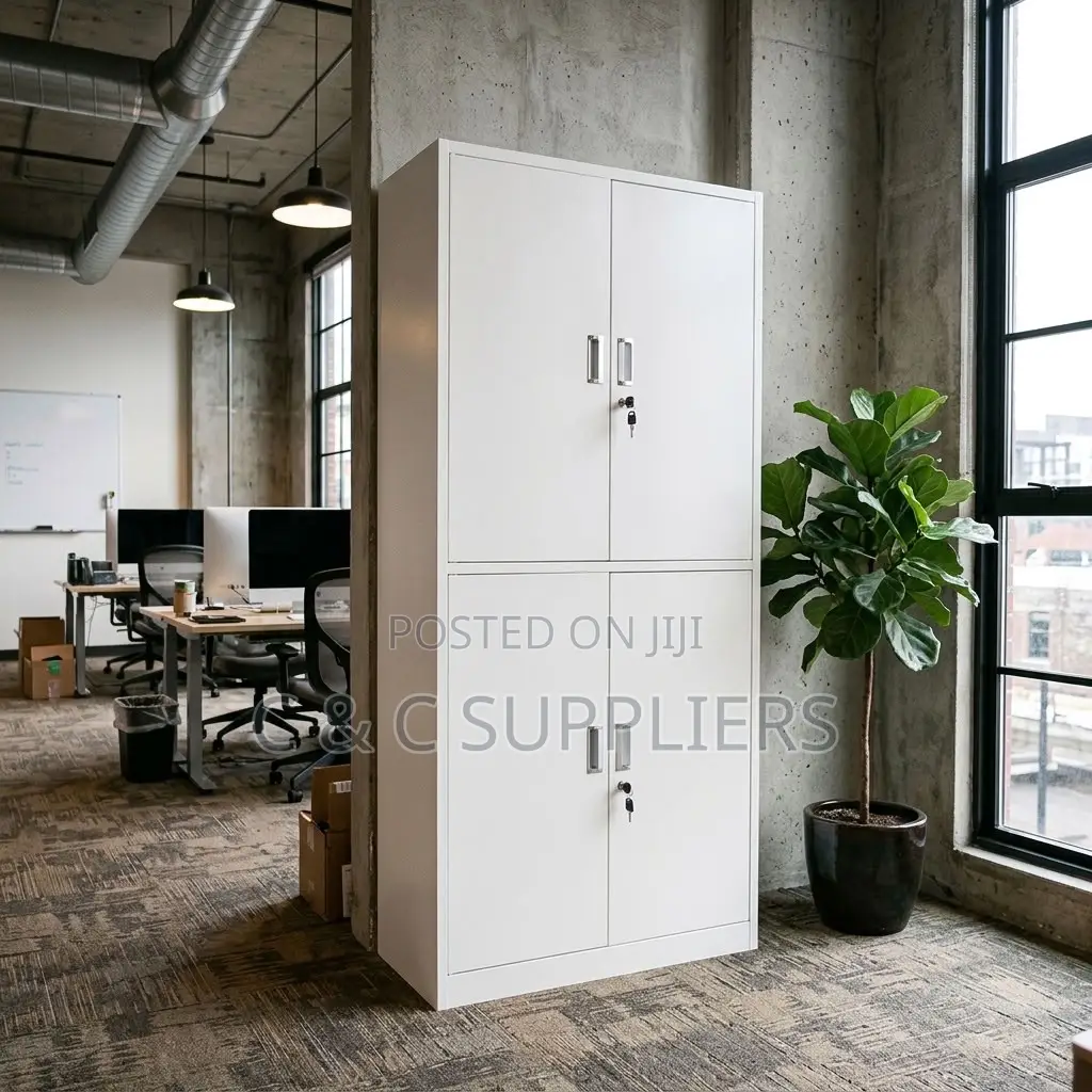 4-Door Metallic Cabinet.