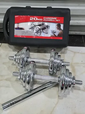 Dumbbell 20kgs Chrome Set