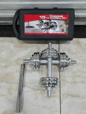 Dumbbell 15Kgs Chrome Set