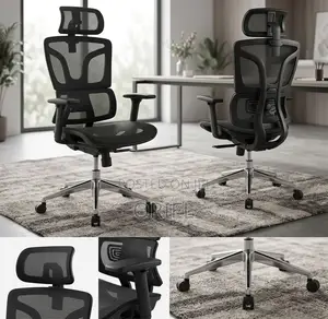 Office Chair : Breathable Full-Mesh Design Office Seat