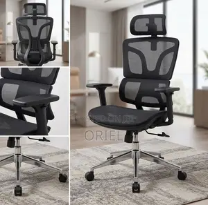 Office Chair : Breathable Full-Mesh Design Office Seat