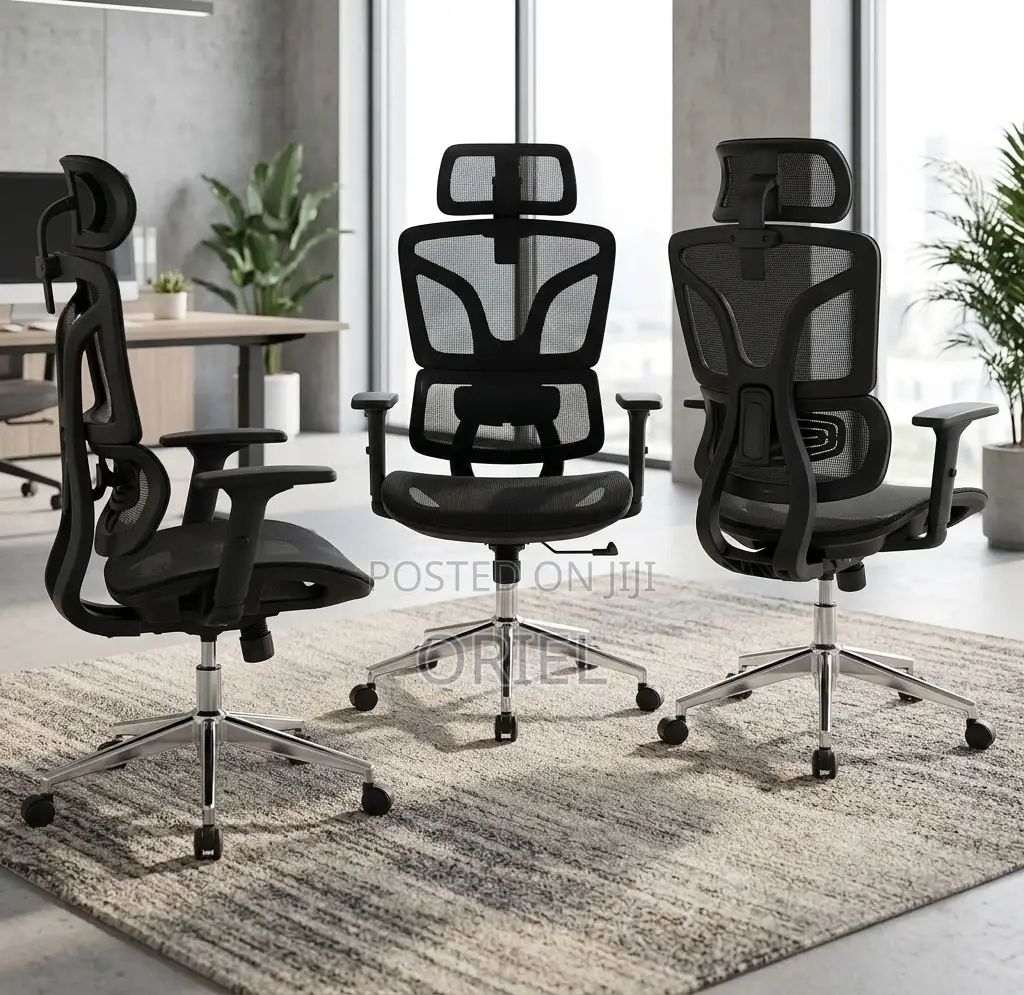 Office Chair : Breathable Full-Mesh Design Office Seat