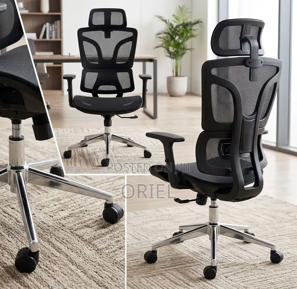 Office Chair : Breathable Full-Mesh Design Office Seat