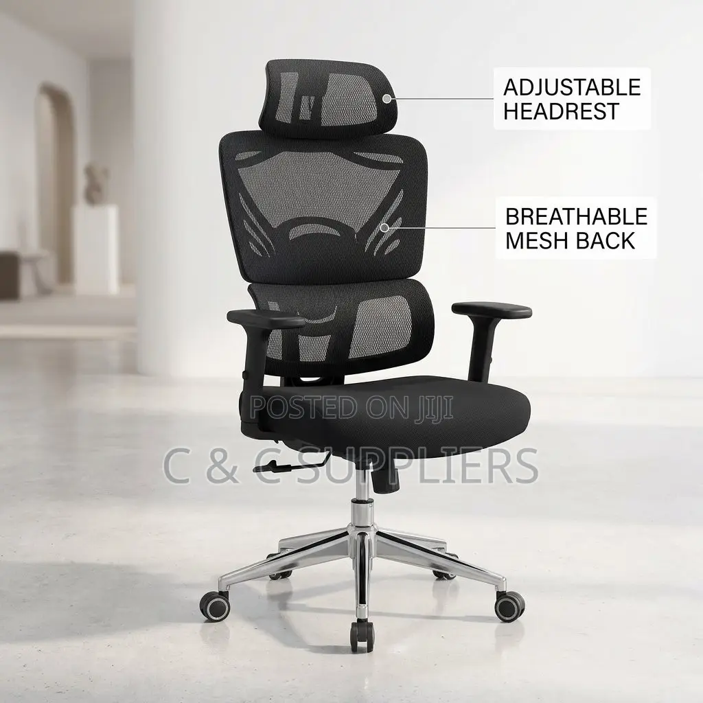 Orthopedic High Back Home Computer Chair.