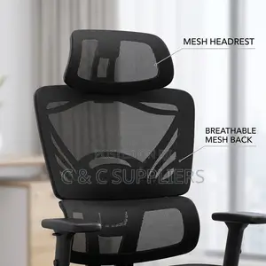 Orthopedic High Back Home Computer Chair.