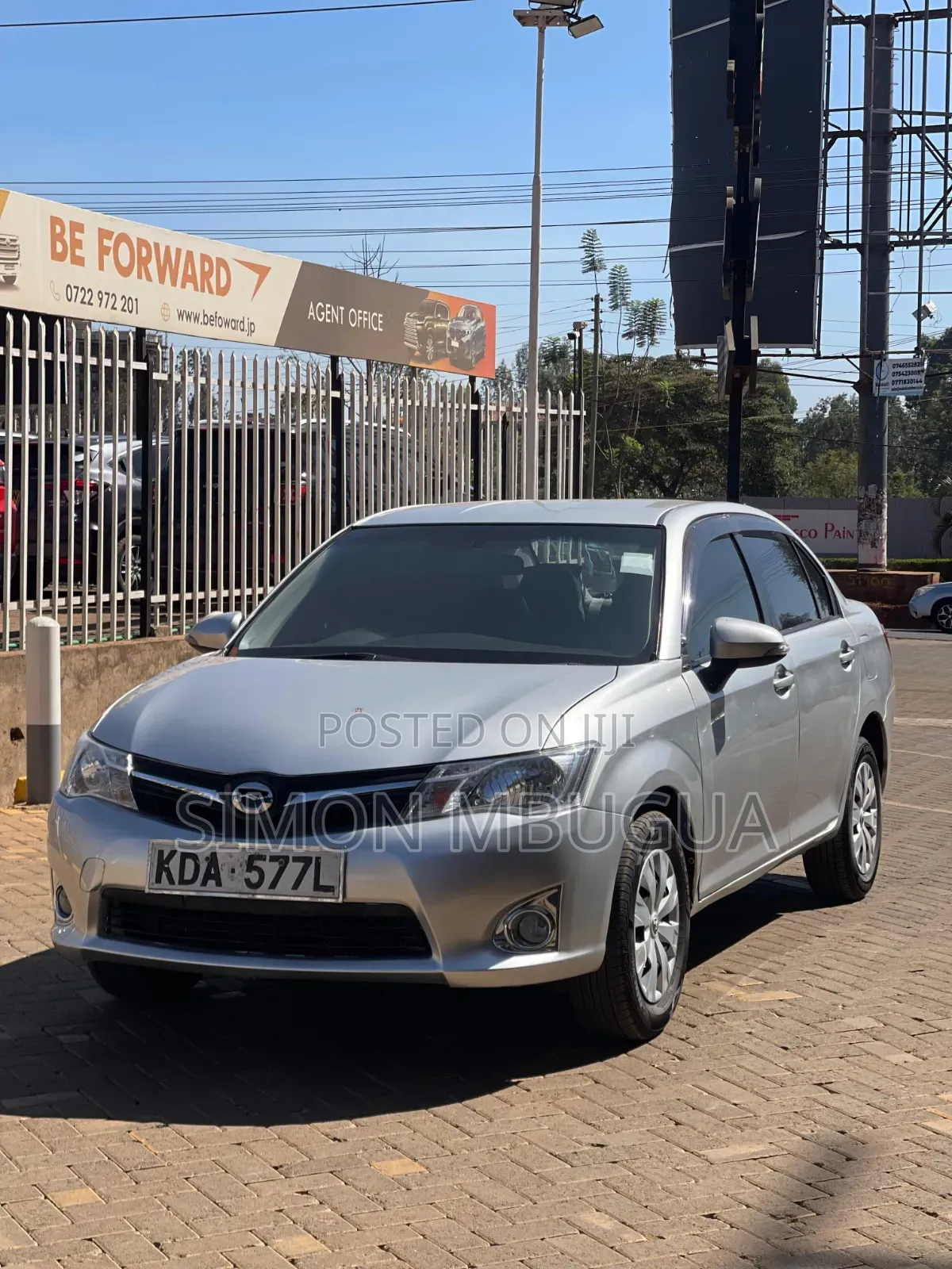 Toyota Axio 2014 Silver