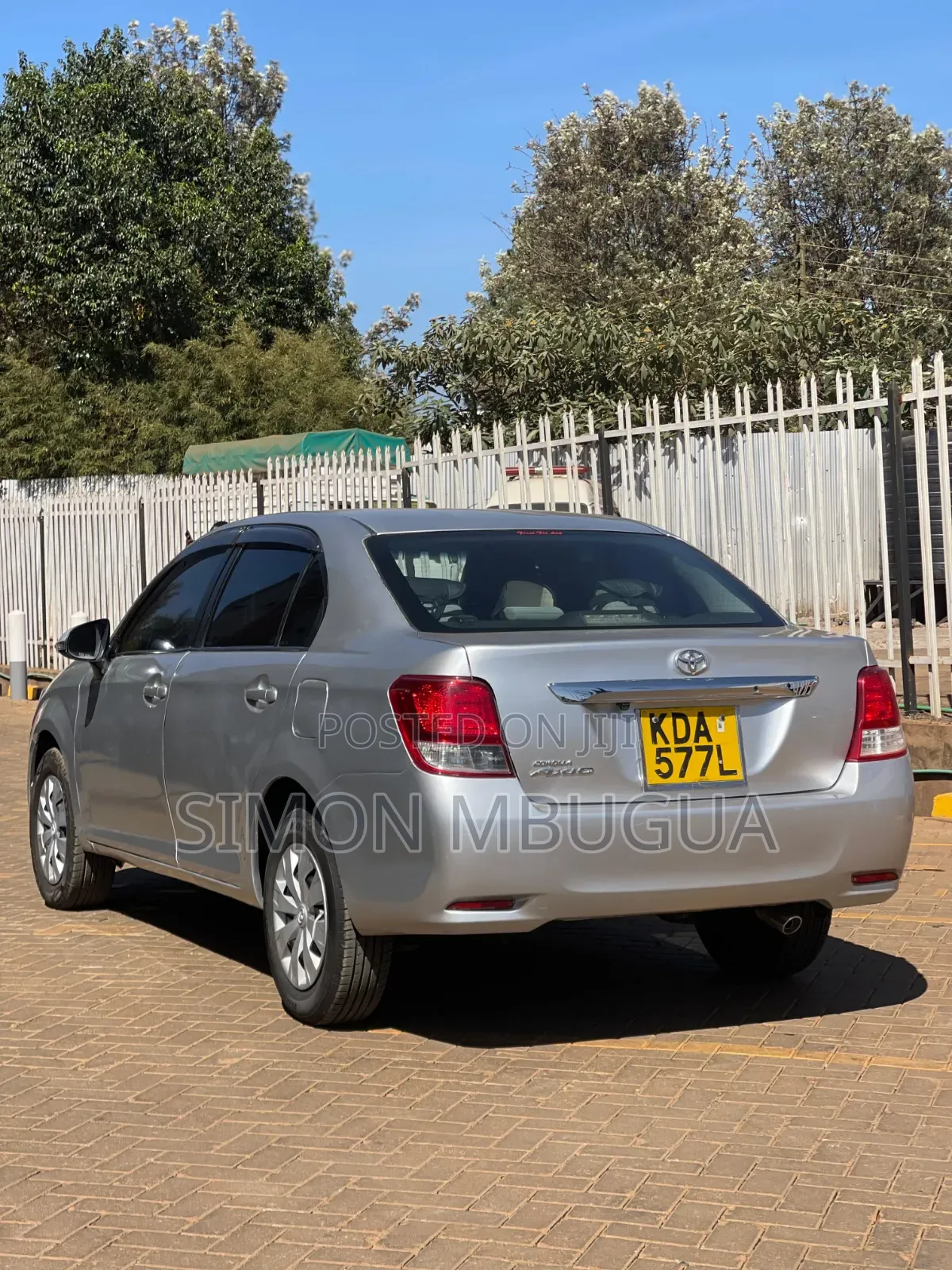 Toyota Axio 2014 Silver