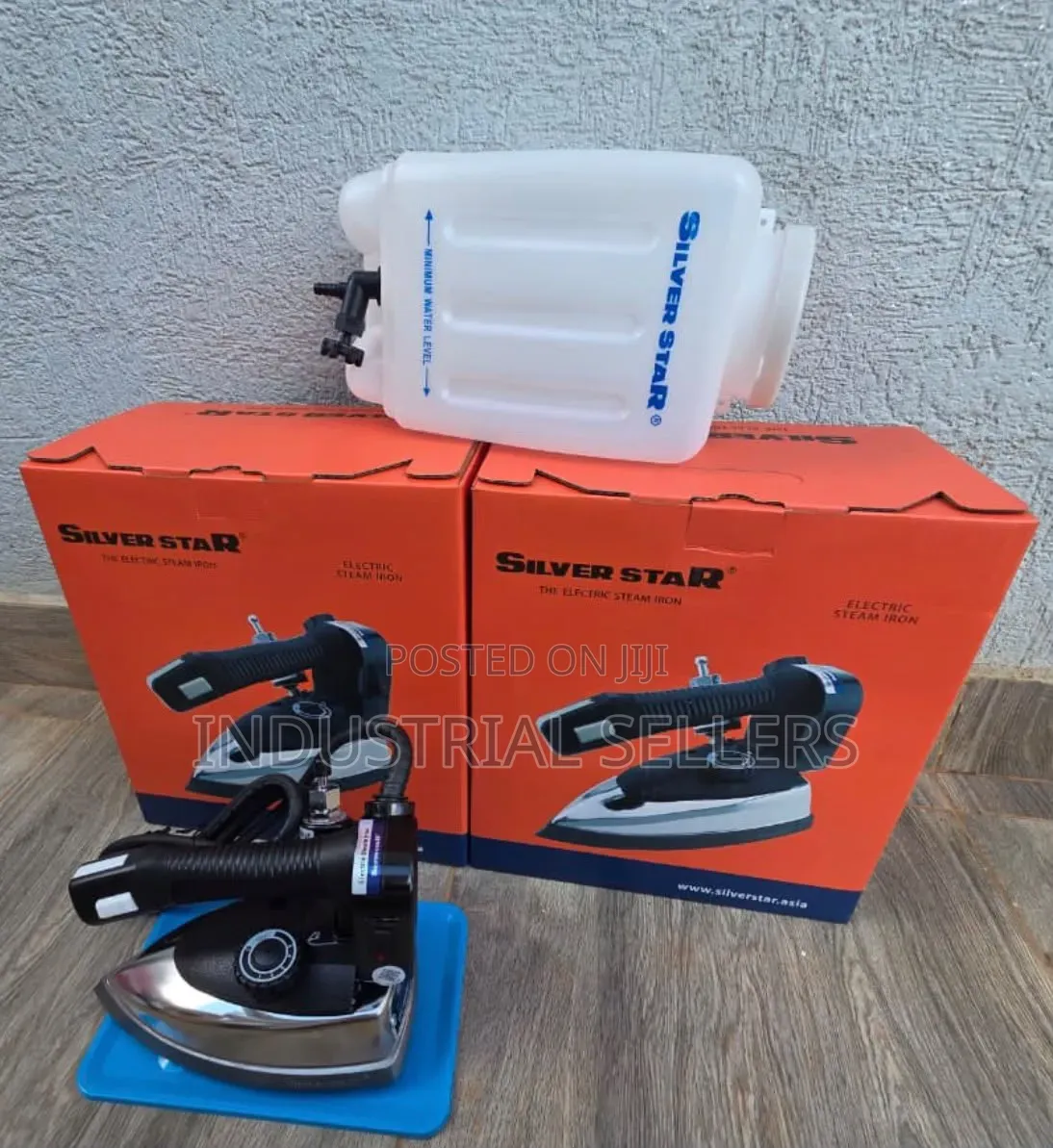 On Offer Silver Star Industrial Steam Iron Box