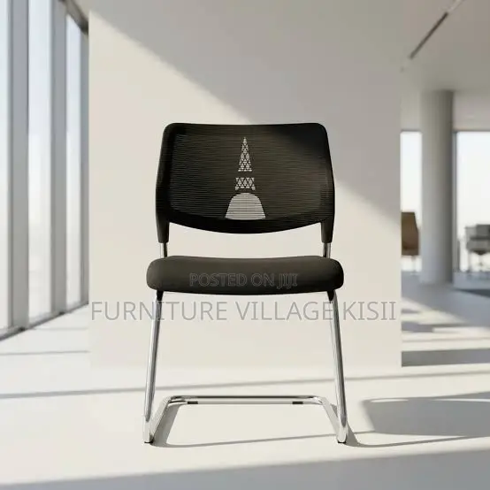 Armless Mesh Reception Chair