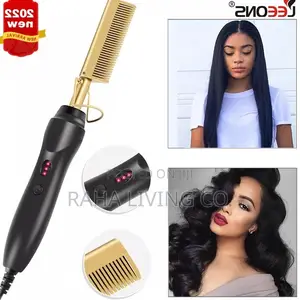 Electric Hot Comb Straightener | Heat Adjustable | Wigs and Hair