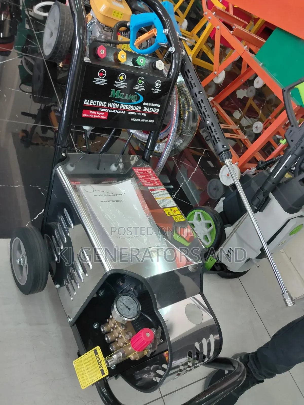 Milano Pressure Washer