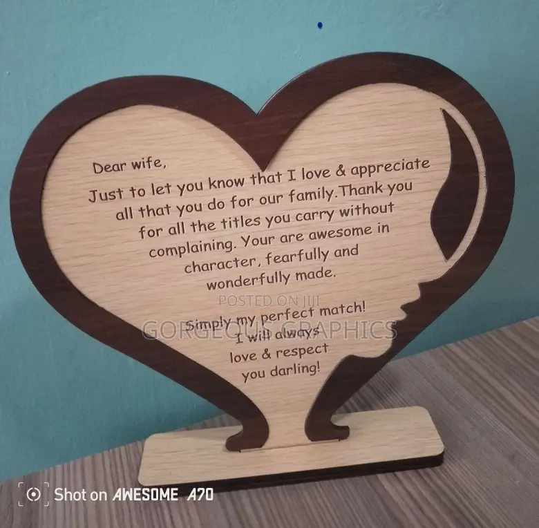 Custom Made Wooden Plaques