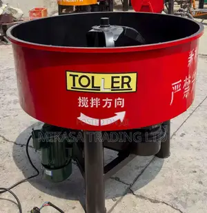400L Pan Concrete Mixer – 7.5HP Motor