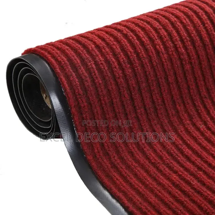 Ribbed Carpet Door Mat 80x120