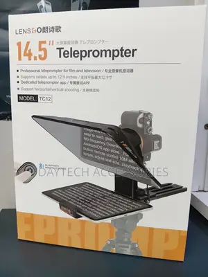 LENSGO TC12 14.5 Teleprompter for Select Cameras and iPads.