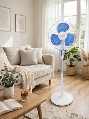 AILYONS 16 Inch Standing Fan - FS-1609-K - 3 Blades - New