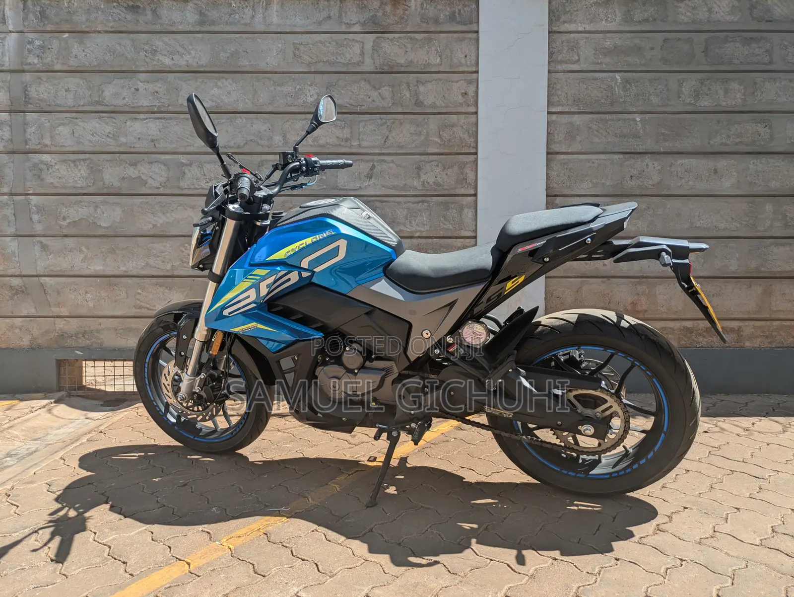 Motorcycle 2026 Blue