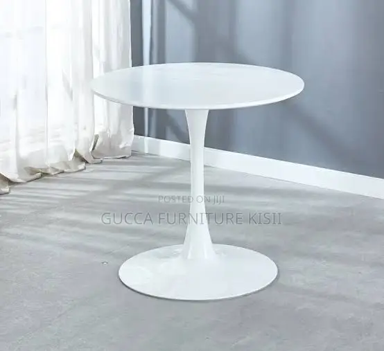 Glossy 80cm 4 Eames Seater Dining Table
