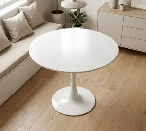 Glossy 80cm 4 Eames Seater Dining Table