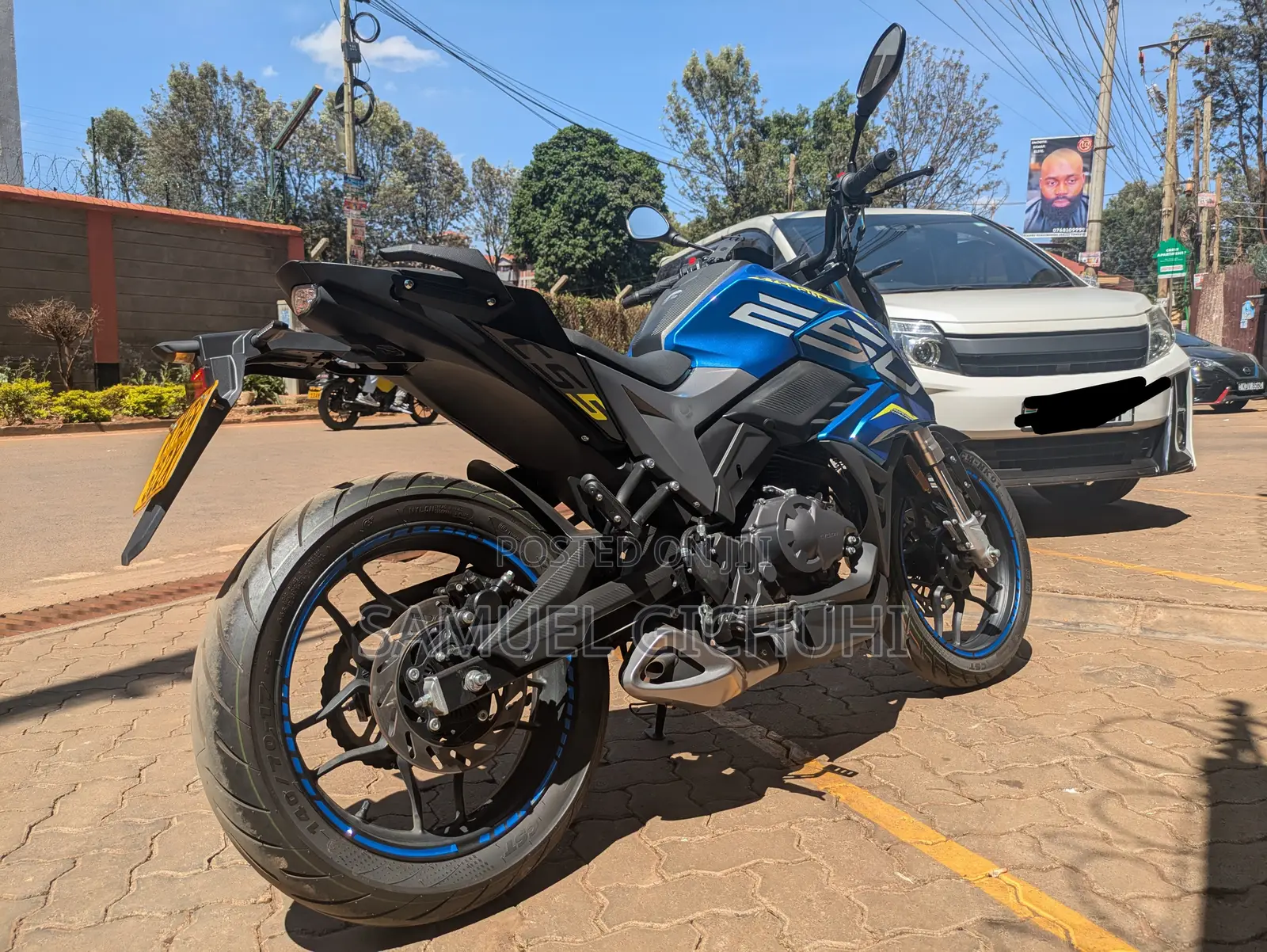 Motorcycle 2026 Blue