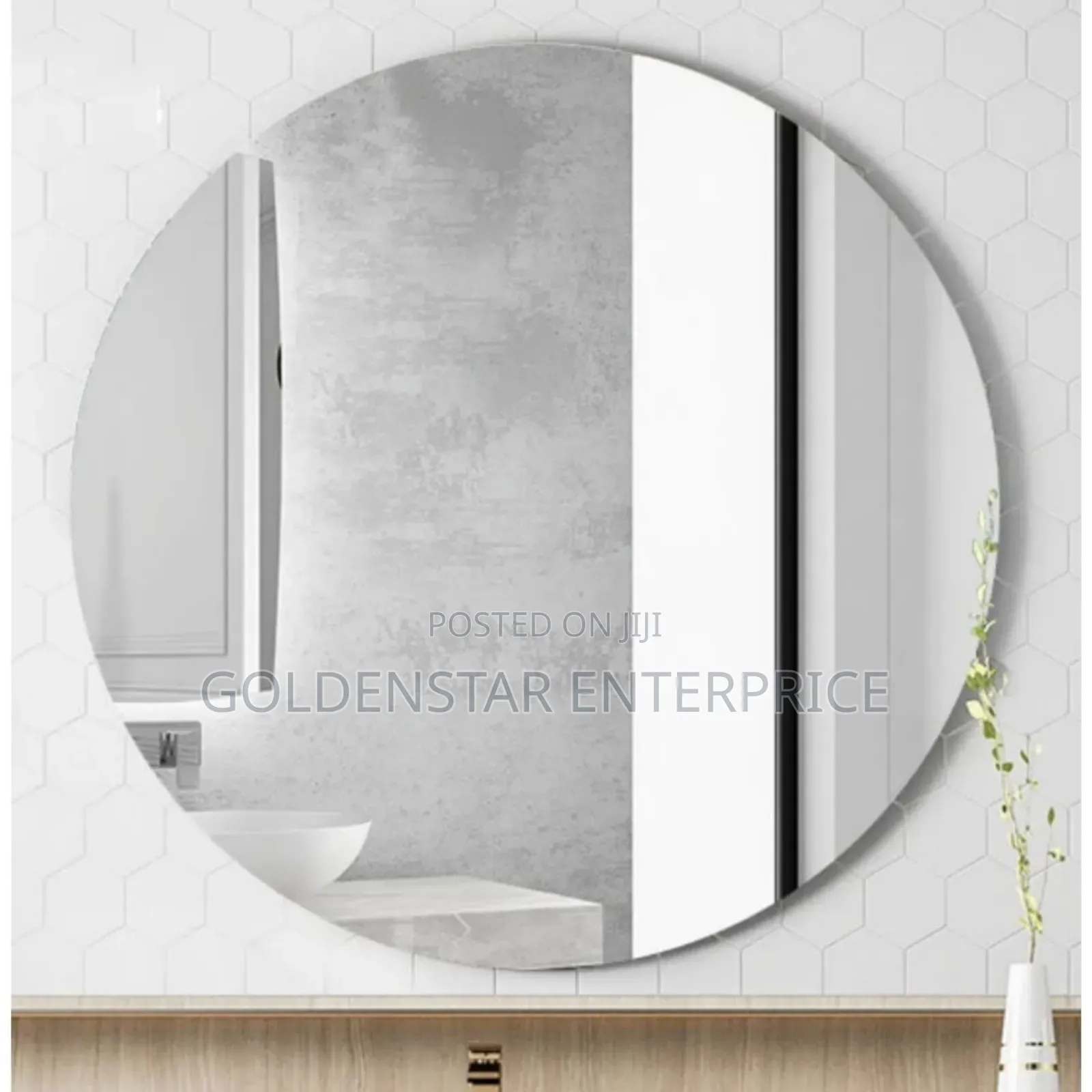 Acrylic Circle Mirror 40×40